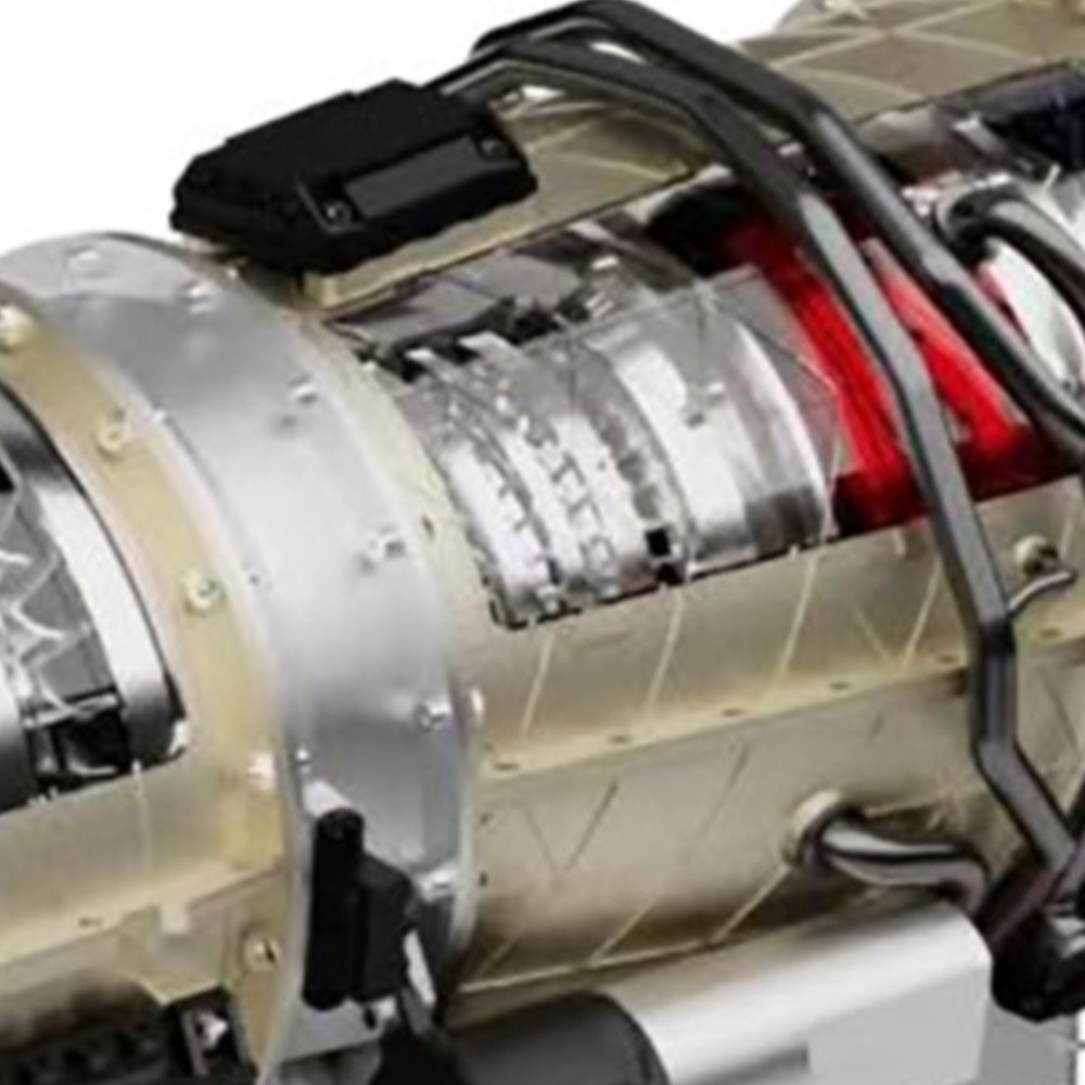 Model Kit Jet Engine - طقم محرك نفاث كهربائي معدني للتجميع