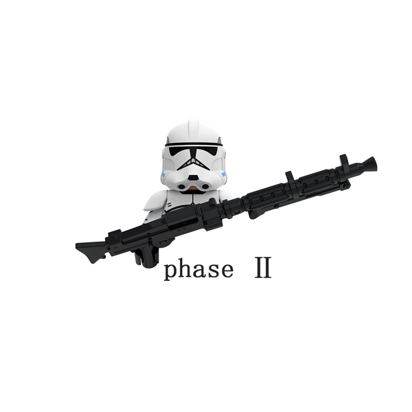 Model Kit Star Wars - شخصيات وقطع بناء من سلسلة The