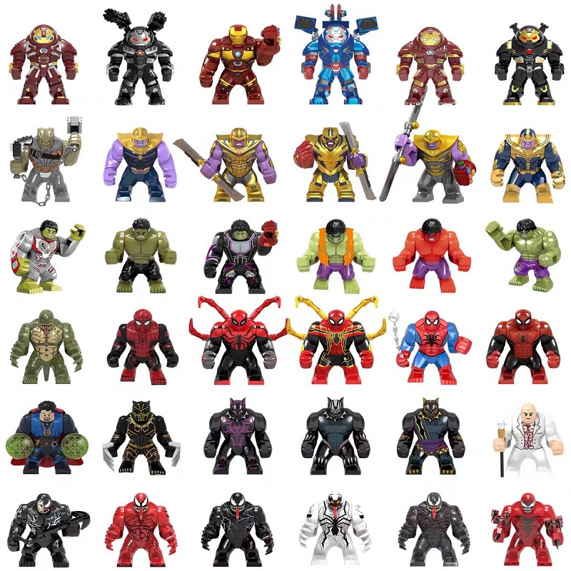 Model Kit Venom - مكعبات بناء متحركة على شكل شخصيات