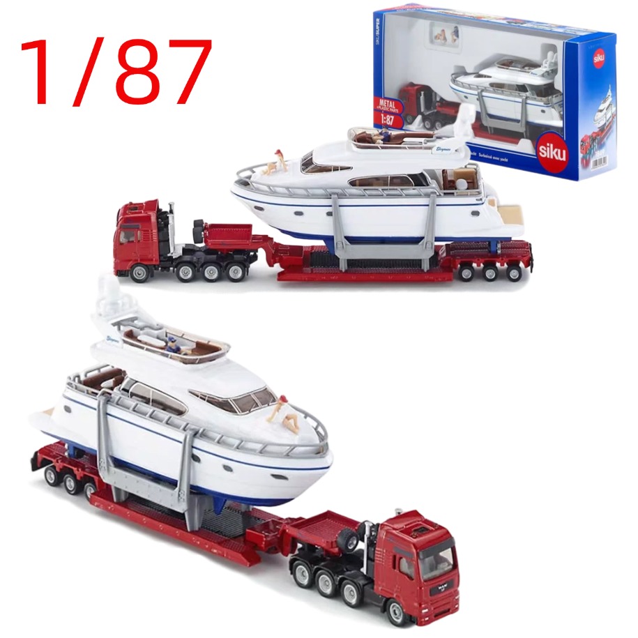Model Kit Yacht - نموذج شاحنة نقل ثقيل مصبوبة بمقياس