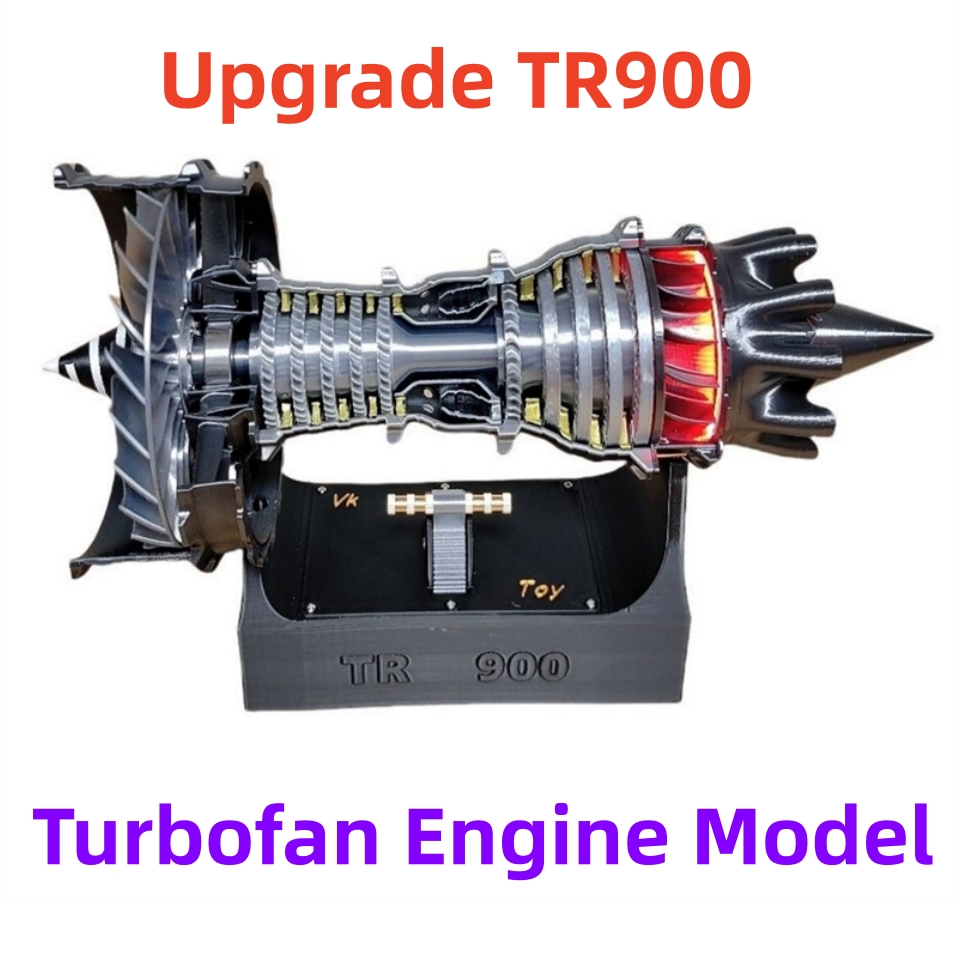 Model Kit Jet Engine - ترقية نموذج محرك توربيني TR900 مجموعة