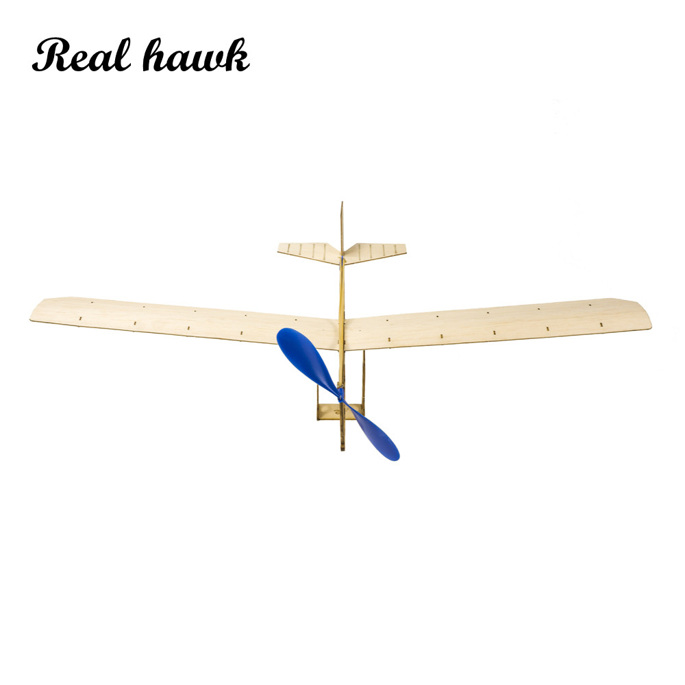 Model Kit Ixchel - مجموعة طائرة تعمل بشريط مطاطي STEM،
