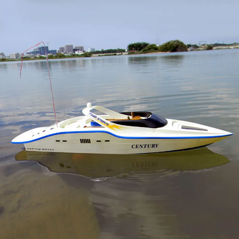 Model Kit Yacht - لعبة نموذج قارب سباق كهربائي بجهاز