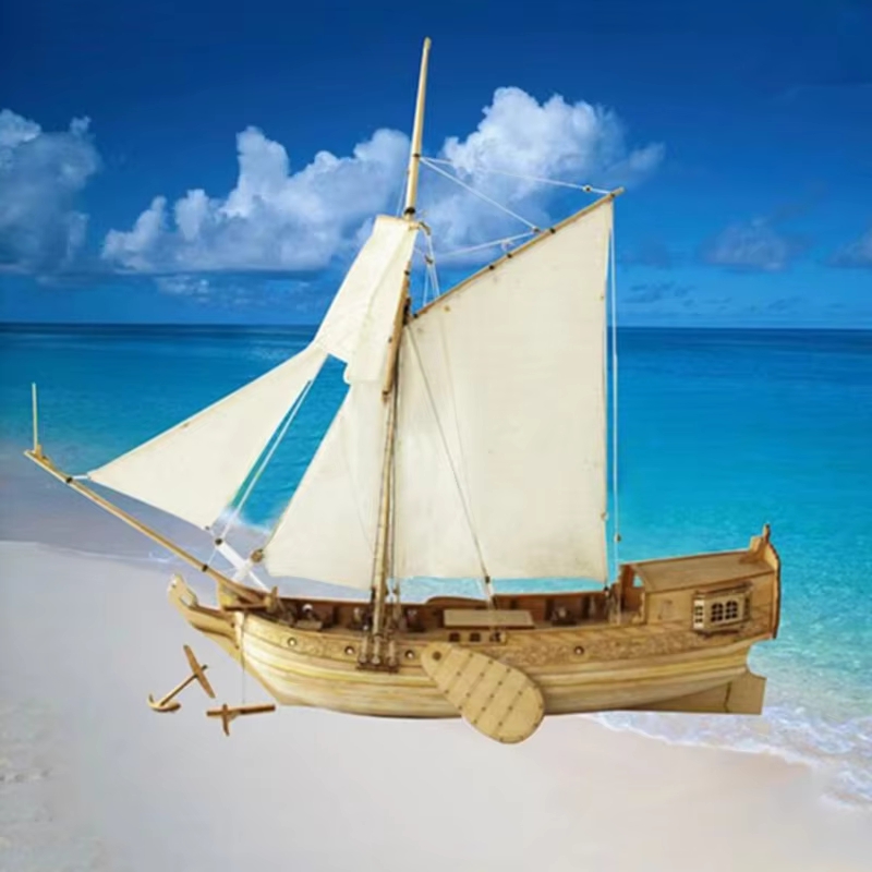 Model Kit Yacht - تجميع خشبي نموذج أطقم الكلاسيكية الإبحار