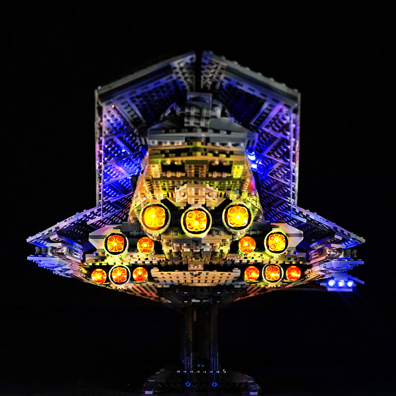 Model Kit Star Wars - طقم إضاءة LED لـ LEGO Super