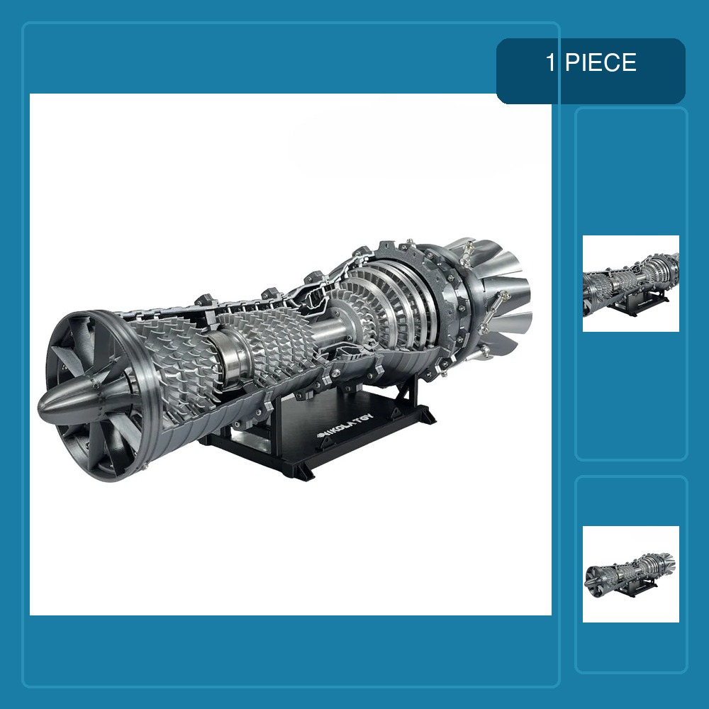 Model Kit Jet Engine - طقم نموذج محرك توربيني GEJ79، نموذج