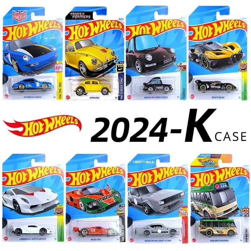 Model Kit Cars - 2024 C4982 Case K الأصلي عجلات