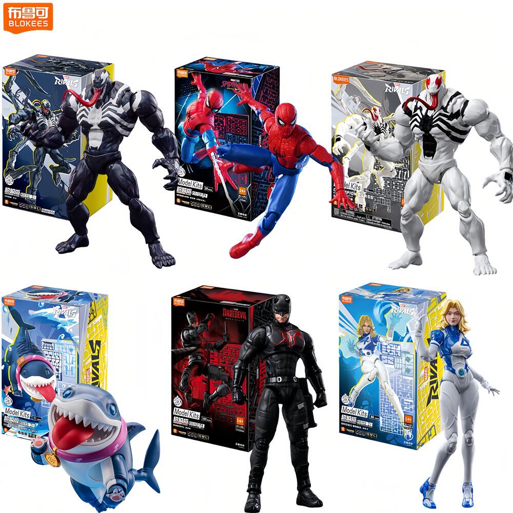 Model Kit Venom - دمية شخصية سبايدر مان أنتي-فينوم وديرديفيل
