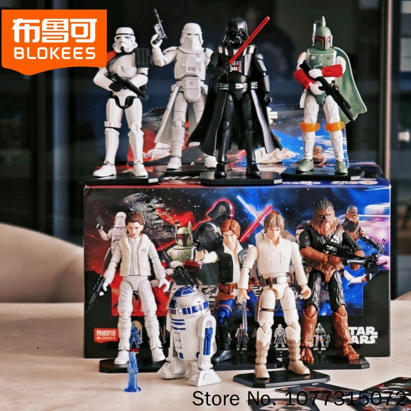 Model Kit Star Wars - صندوق مفاجآت بلوكيز ستار وورز جالاكسي