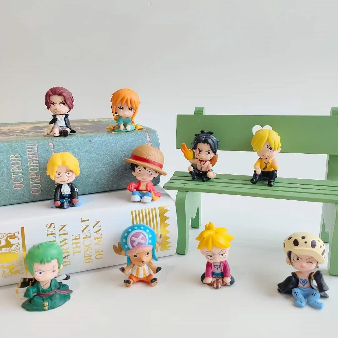 Model Kit Judge - مجموعة شخصيات ون بيس 10 قطع: