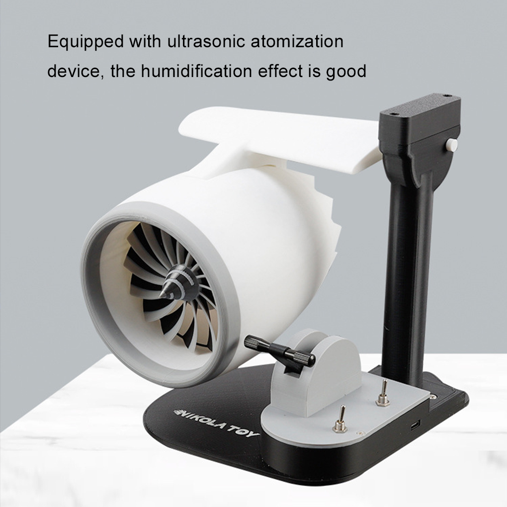 Model Kit Jet Engine - مروحة نفاثة للمحرك التوربيني لسطح المكتب