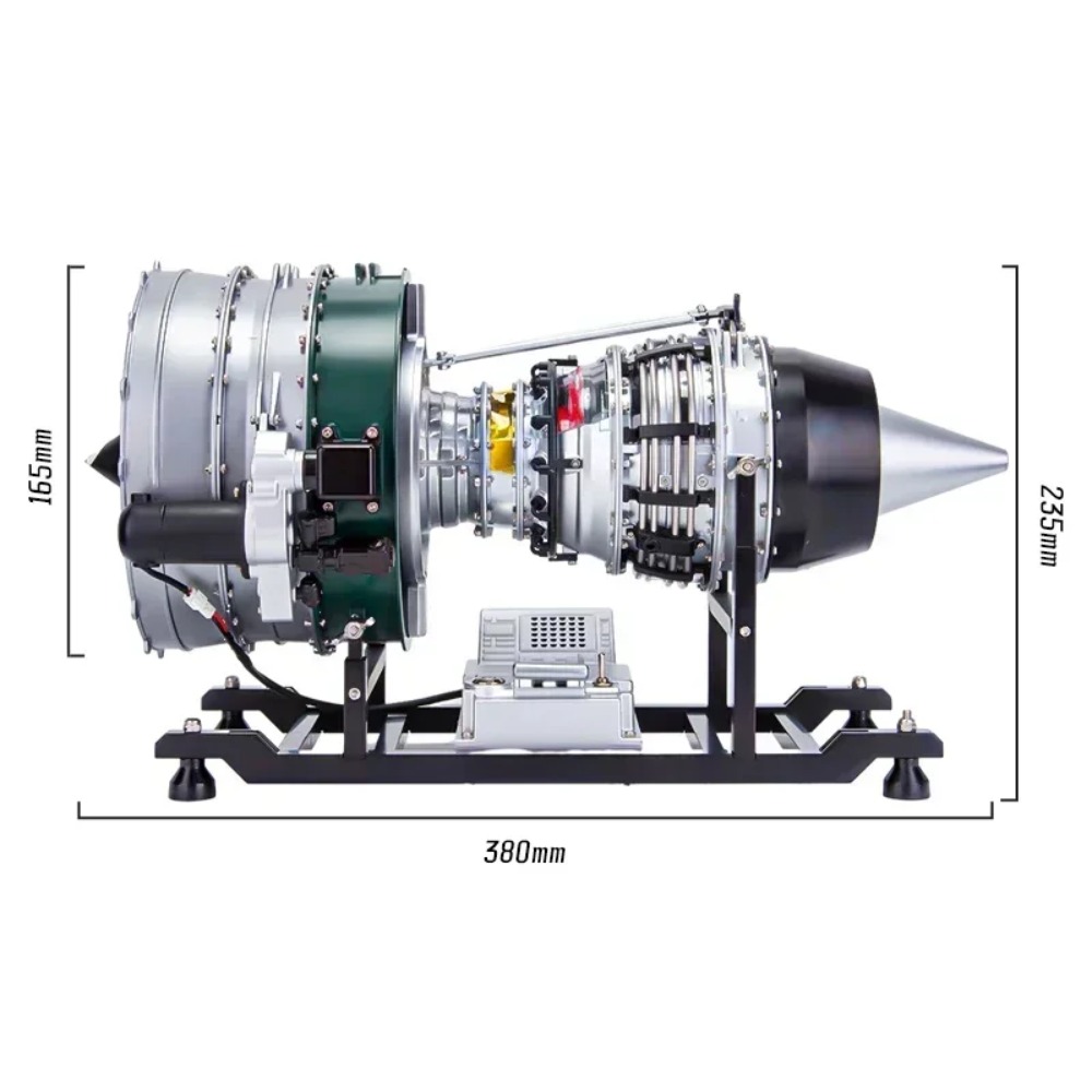 طقم تجميع نموذج محرك توربيني م - مراجعة Model Kit Jet Engine وسعره