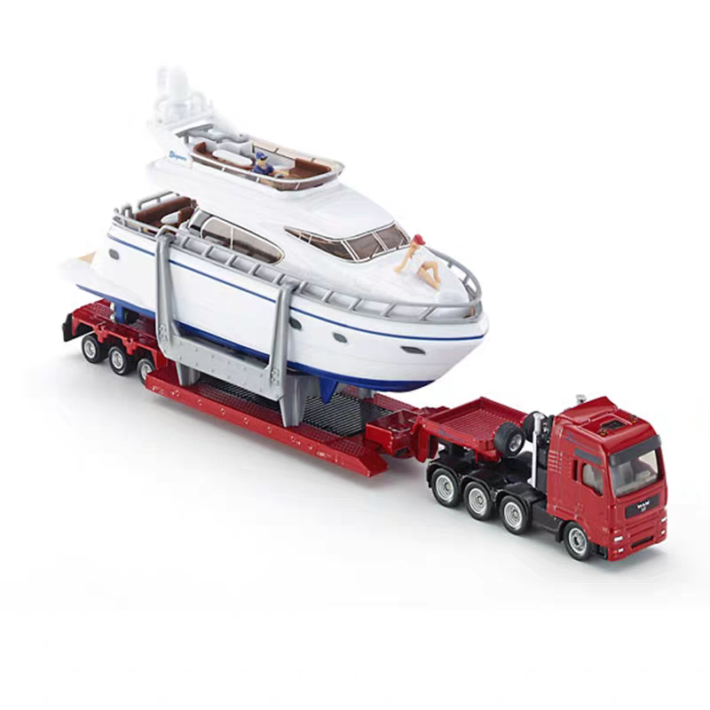 نموذج شاحنة نقل ثقيل مصبوبة بم - مراجعة Model Kit Yacht وسعره