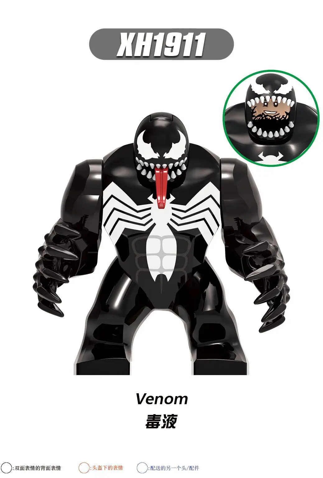 دمية أبطال خارقين صغيرة قابلة  - مراجعة Model Kit Venom وسعره