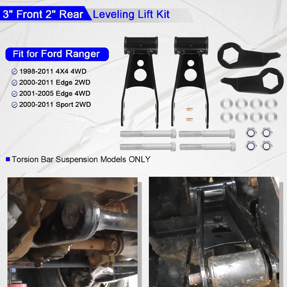 طقم رفع أمامي 3 بوصات وخلفي 2  - مراجعة Model Kit Levels وسعره