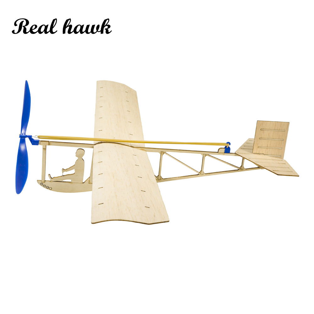مجموعة طائرة تعمل بشريط مطاطي  - مراجعة Model Kit Ixchel وسعره