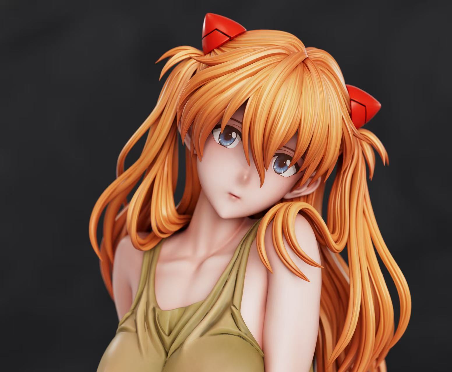 تمثال جديد لشخصية أسوكا لانجلي - مراجعة Model Kit Aoshima وسعره