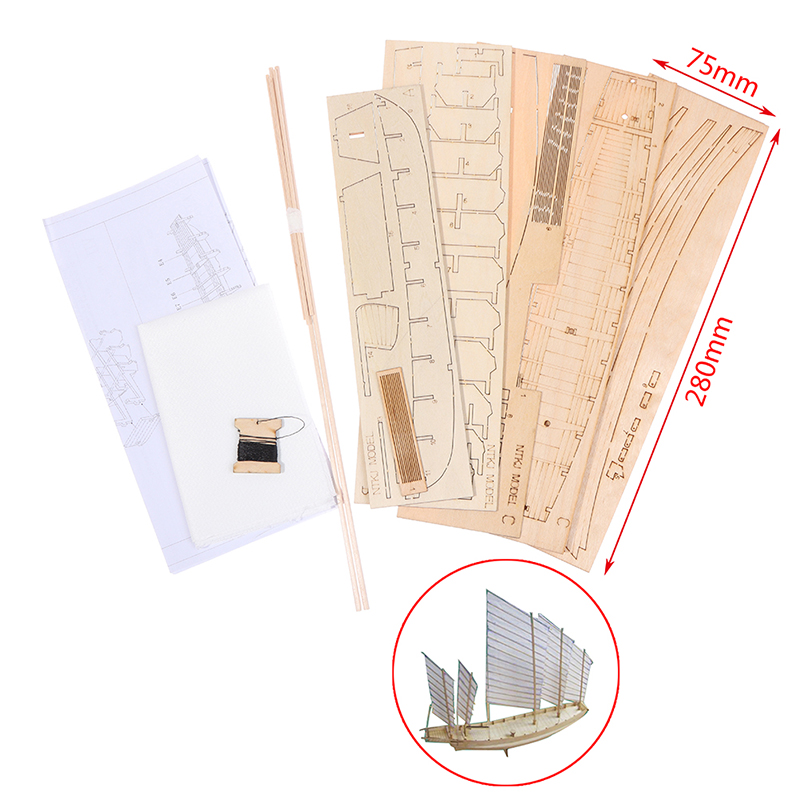 طقم موديل سفينة خشبية عتيقة مص - مراجعة Model Kit Yacht وسعره