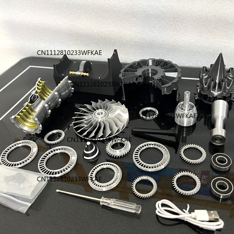 مناسب لنموذج محرك التوربو فان  - مراجعة Model Kit Jet Engine وسعره