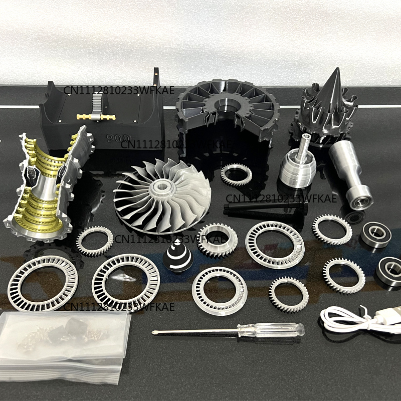 مناسب لنموذج محرك التوربو فان  - مراجعة Model Kit Jet Engine وسعره