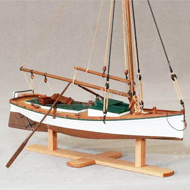 1/35 نموذج قارب خشبي مسطح لتقو - مراجعة Model Kit Yacht وسعره