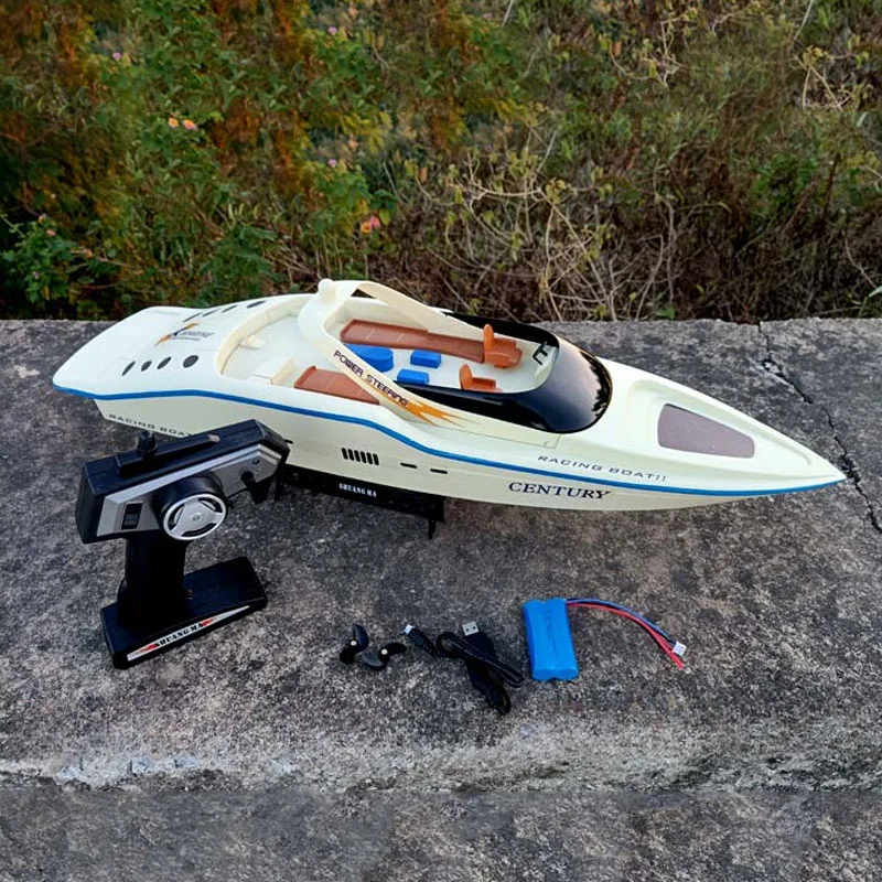 لعبة نموذج قارب سباق كهربائي ب - مراجعة Model Kit Yacht وسعره