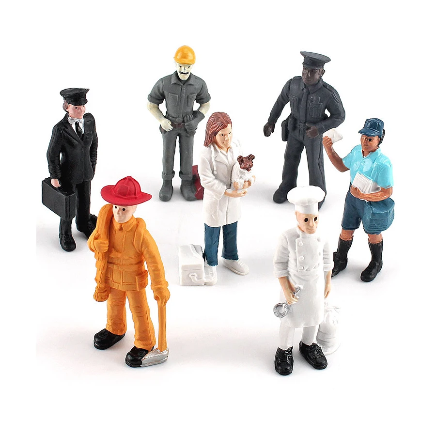 تماثيل مهنية لنساء عاملات في ا - مراجعة Model Kit Judge وسعره