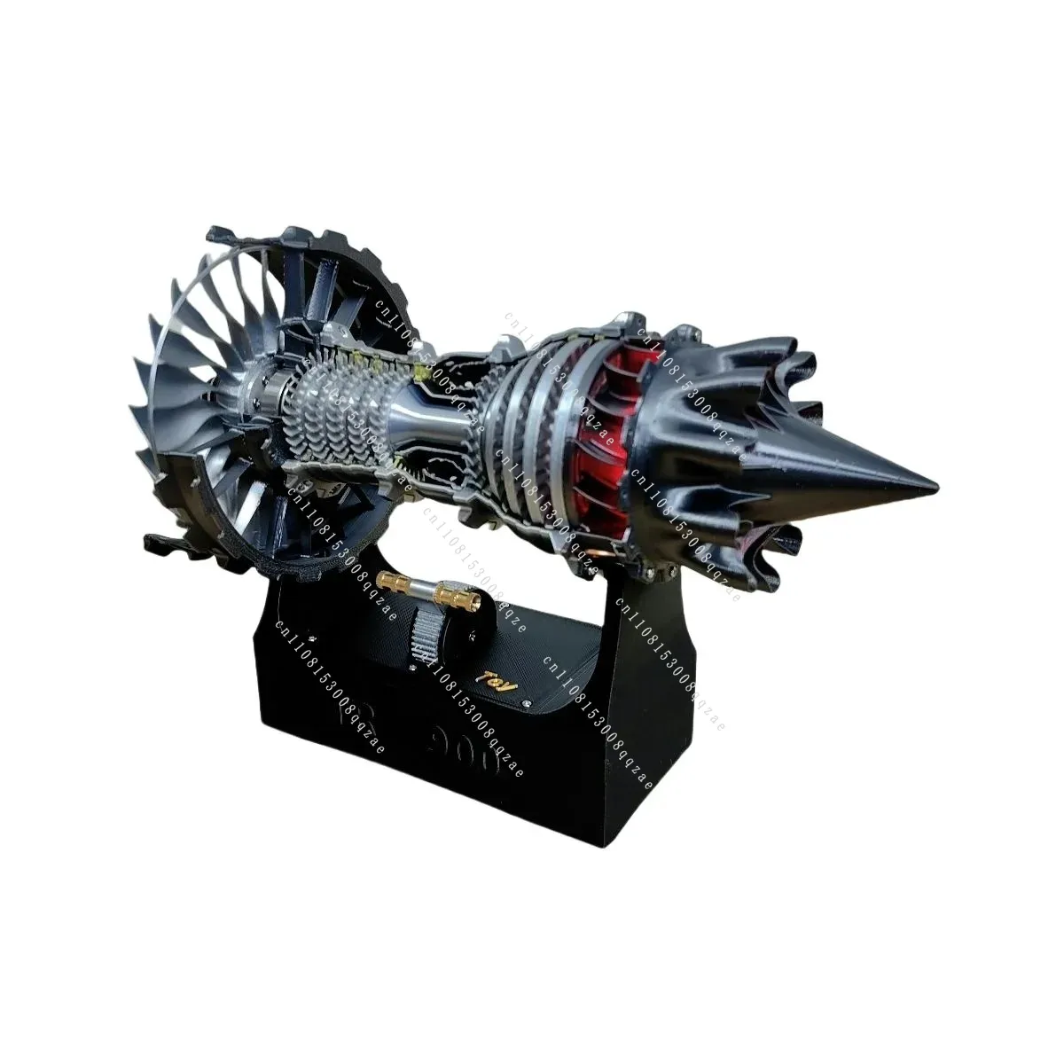 طقم تجميع نموذج محرك توربيني T - مراجعة Model Kit Jet Engine وسعره