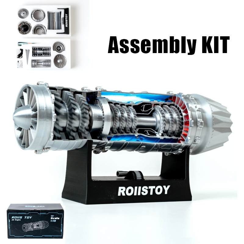 طقم نموذج J35 تيربوفايتر، نموذ - مراجعة Model Kit Jet Engine وسعره