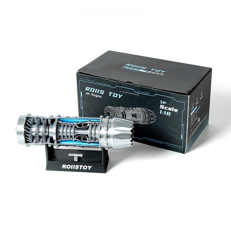 طقم نموذج J35 تيربوفايتر، نموذ - مراجعة Model Kit Jet Engine وسعره