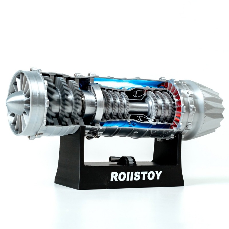 طقم نموذج J35 تيربوفايتر، نموذ - مراجعة Model Kit Jet Engine وسعره