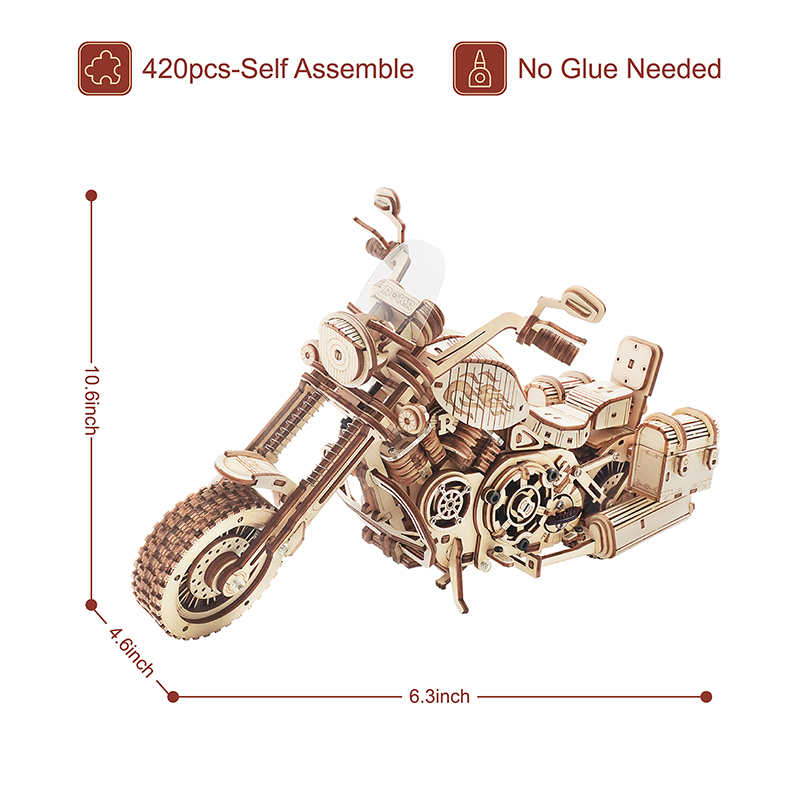 لعبة تركيب دراجة نارية ثلاثية  - مراجعة Model Kit Motor Nuclear وسعره