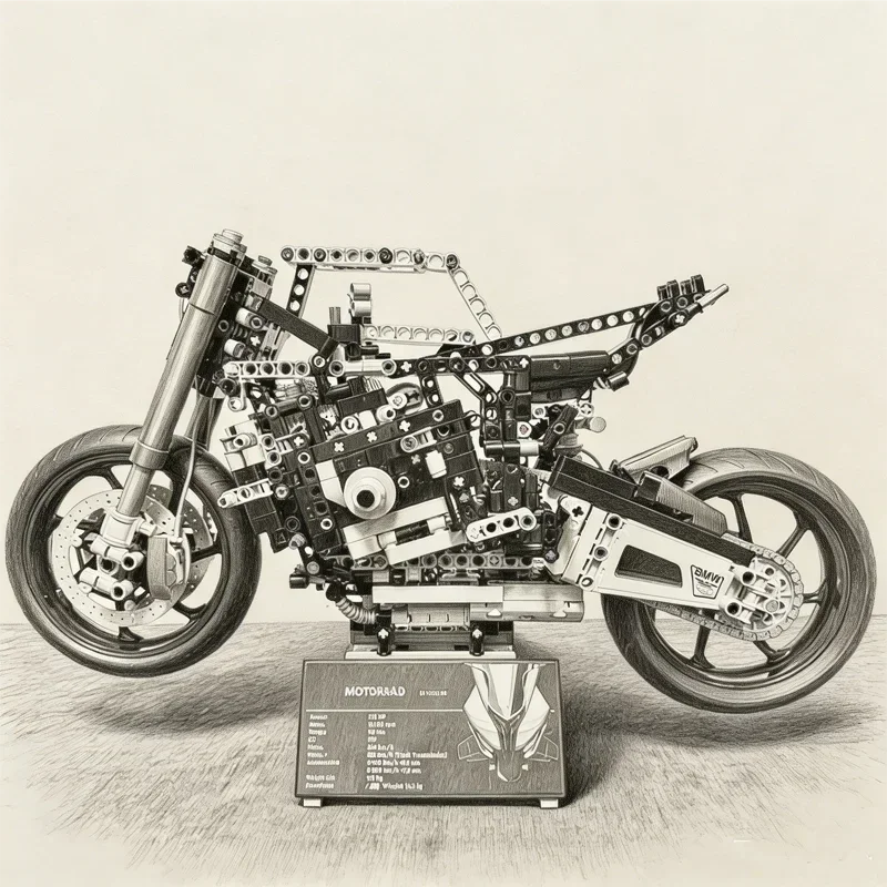 1920 قطعة من مكعبات بناء الدرا - مراجعة Model Kit Motor Nuclear وسعره