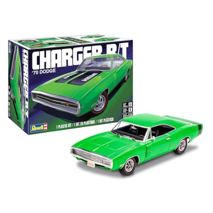 طقم نموذج سيارة دودج تشارجر آر - مراجعة Model Kit Levels وسعره
