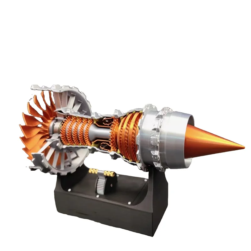طقم تجميع نموذج الطيران لمحرك  - مراجعة Model Kit Jet Engine وسعره