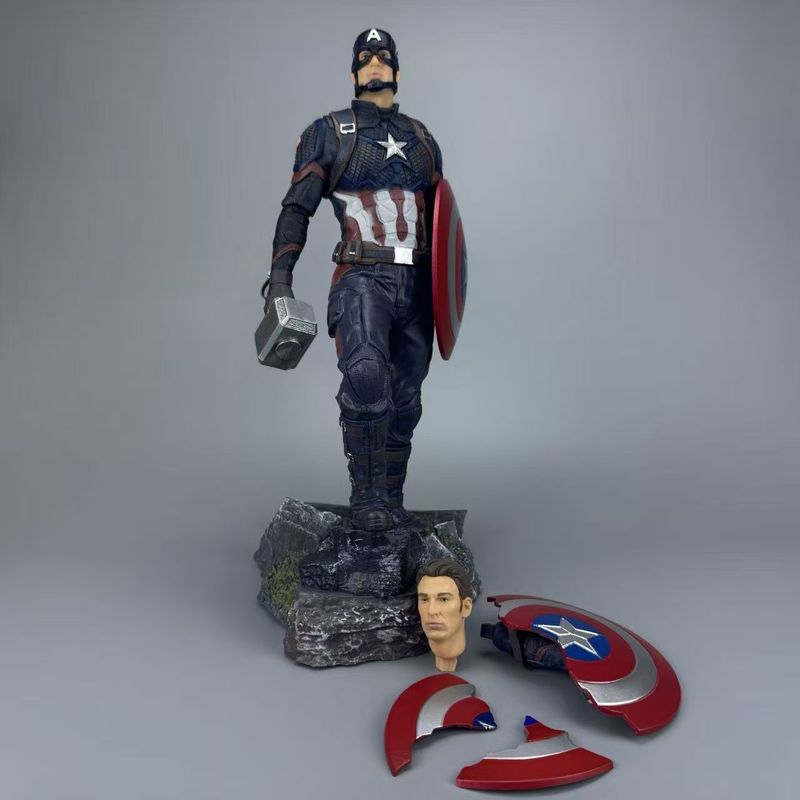 تمثال كابتن أمريكا من مارفل بط - مراجعة Model Kit Venom وسعره