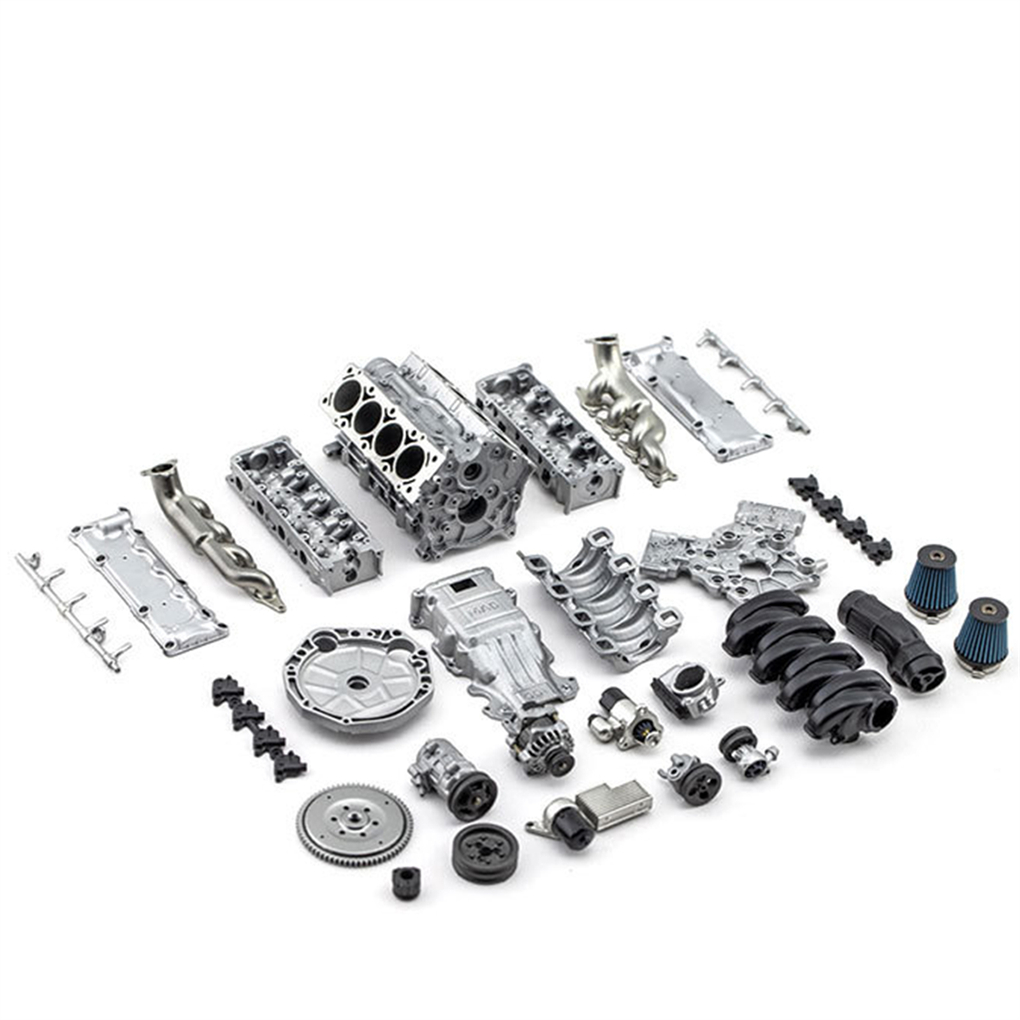 طقم تجميع نموذج محرك V8 داخلي  - مراجعة Model Kit Cars وسعره