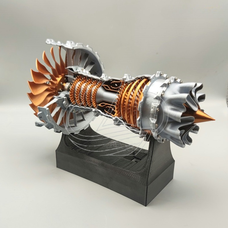 نموذج محرك توربيني صغير قابل ل - مراجعة Model Kit Jet Engine وسعره