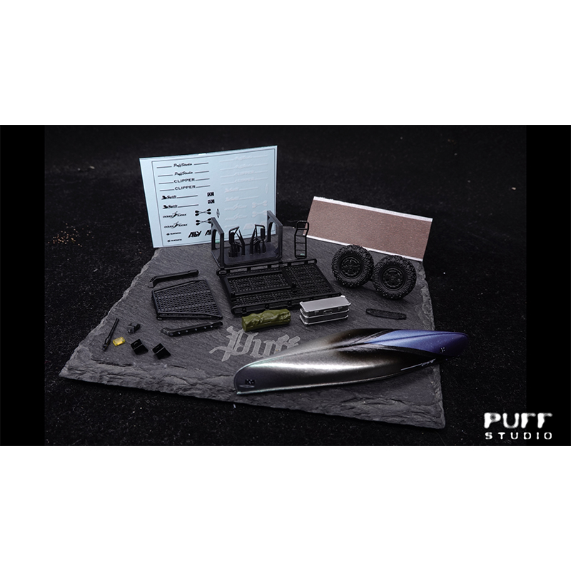 طقم قارب PuffStudio بمقياس 1/6 - مراجعة Model Kit Cars وسعره
