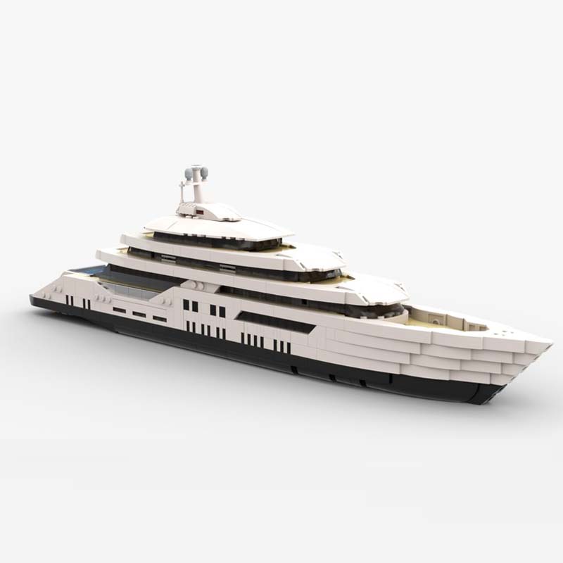مجموعة بناء جديدة من 1651 قطعة - مراجعة Model Kit Yacht وسعره