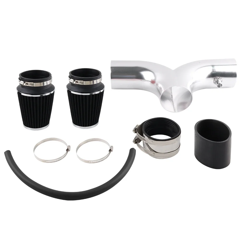 طقم مدخل هواء بارد مرشح مزدوج  - مراجعة Model Kit V8 وسعره