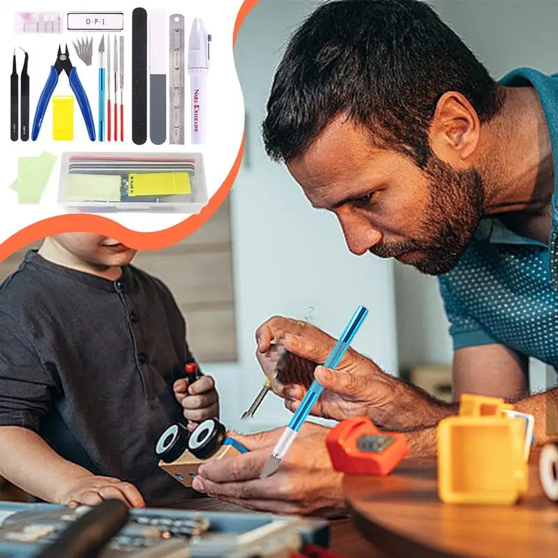 طقم أدوات بناء النماذج 24 قطعة - مراجعة Model Kit Yacht وسعره
