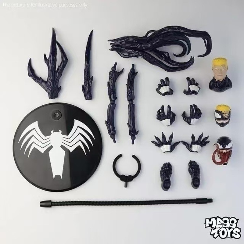 مجسم شخصية متحركة قابلة للجمع  - مراجعة Model Kit Venom وسعره
