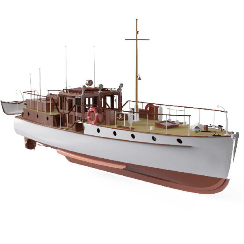 قارب التحكم عن بعد 880 مللي مت - مراجعة Model Kit Yacht وسعره