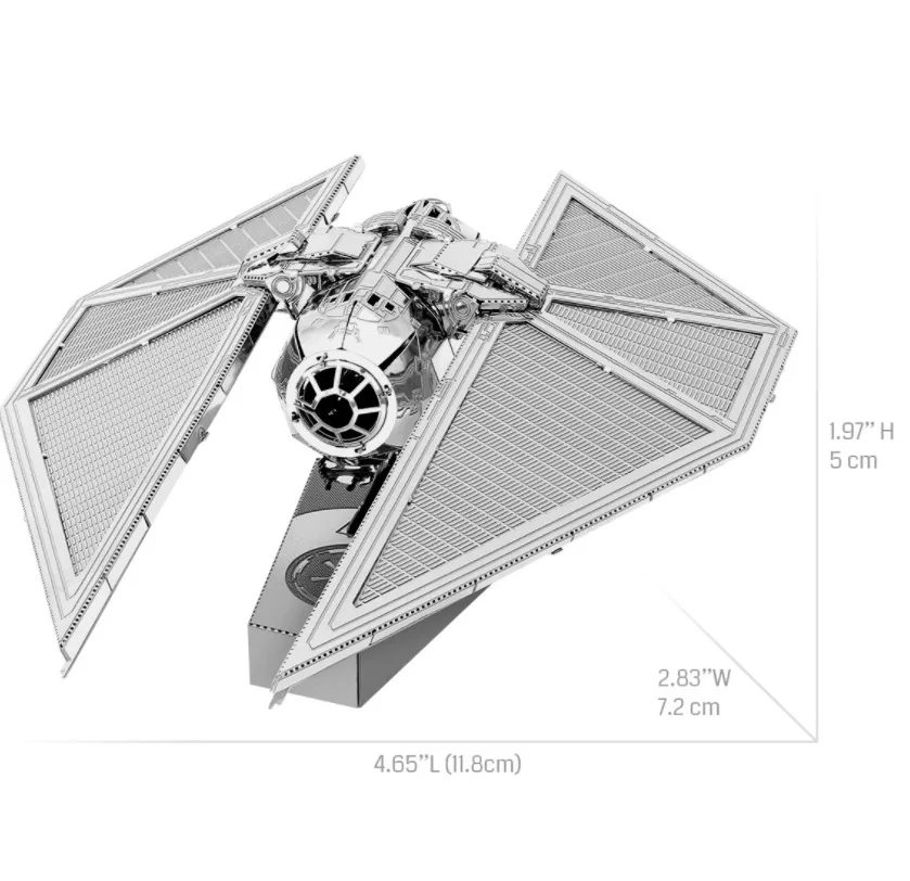 طقم بناء نماذج معدنية ثلاثية ا - مراجعة Model Kit Star Wars وسعره