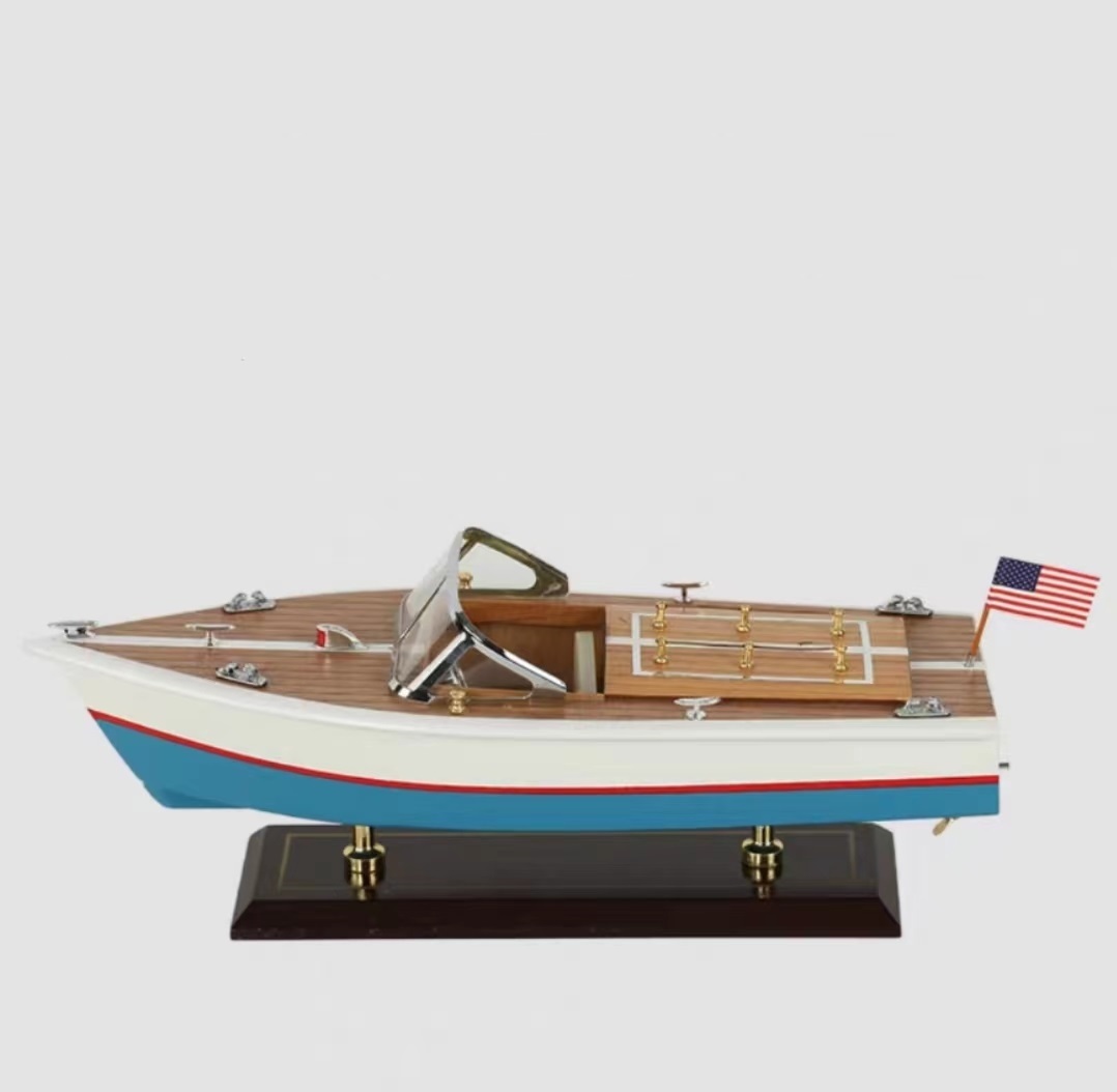 كريس 235 الخشب قارب سريع نموذج - مراجعة Model Kit Yacht وسعره