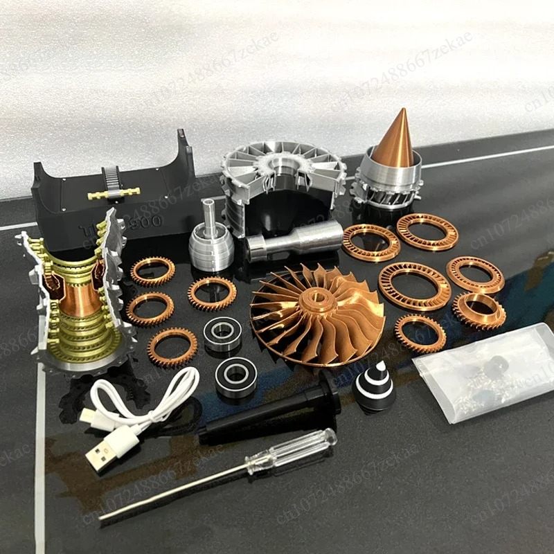 طقم نموذج محرك توربيني للطائرا - مراجعة Model Kit Motor وسعره
