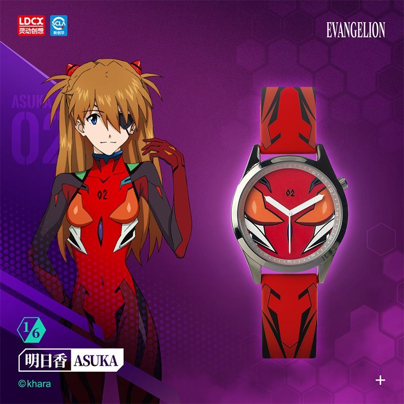 ساعة يد LDCX Evangelion EVA مر - مراجعة Model Kit Aoshima وسعره