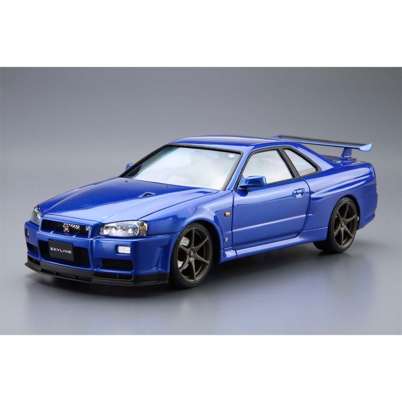 نموذج سيارة تجميع ثابت Aoshima - مراجعة Model Kit Aoshima وسعره
