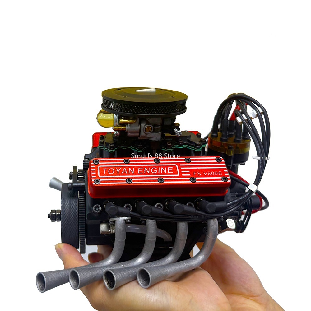 TOYAN V8 محرك بناء عدة معدنية  - مراجعة Model Kit V8 وسعره